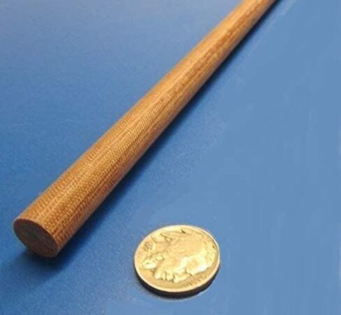 Micarta Canvas CE Phenolic Round Rod .500 "(1/2") قطر × 48 "طول 2 وحدات 8 أقدام in Saudi Arabia