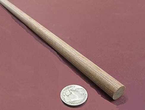 Micarta Canvas CE Phenolic Round Rod .500 "(1/2") قطر × 48 "طول 2 وحدات 8 أقدام in Saudi Arabia