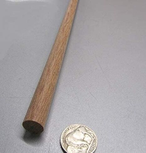 Micarta Canvas CE Phenolic Round Rod .500 "(1/2") قطر × 48 "طول 2 وحدات 8 أقدام in Saudi Arabia