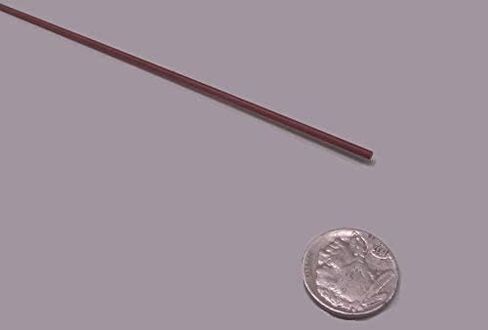 Micarta XX Paper Round Round Rod 3/32 "(.093") القطر × 48 "طول 6 وحدات 24 قدم in Saudi Arabia