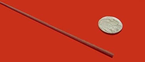Micarta XX Paper Round Round Rod 3/32 "(.093") القطر × 48 "طول 6 وحدات 24 قدم in Saudi Arabia