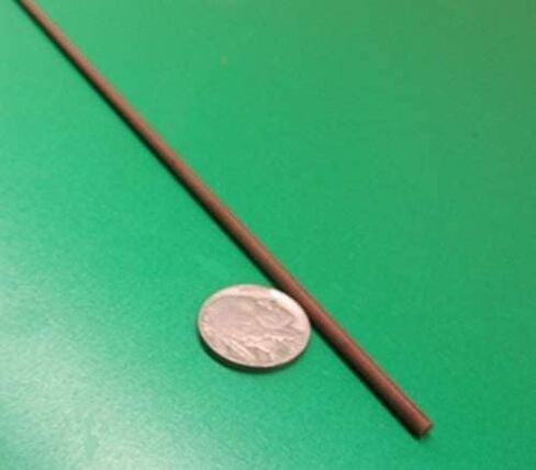 Micarta XX Paper Venolic Round Rod 1/8 "(.125") القطر × 48 "طول 6 وحدات 24 قدم in Saudi Arabia