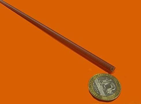Micarta XX Paper Venolic Round Rod 3/16 "(.187") القطر × 48 "طول 6 وحدات 24 قدم in Saudi Arabia
