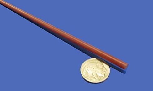 Micarta XX Paper Venolic Round Rod 3/16 "(.187") القطر × 48 "طول 6 وحدات 24 قدم in Saudi Arabia