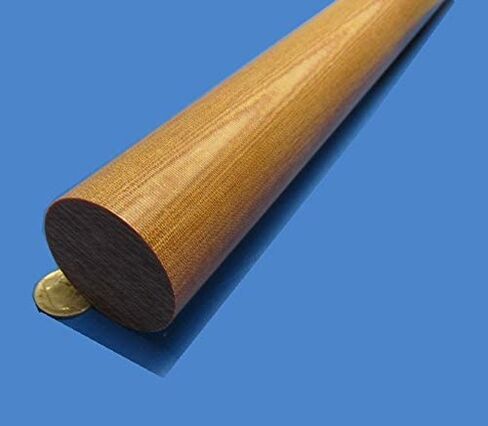 Micarta Canvas CE Phenolic Round Rod 2.00" (2") Diameter x 48" Length 1 Unit in Saudi Arabia