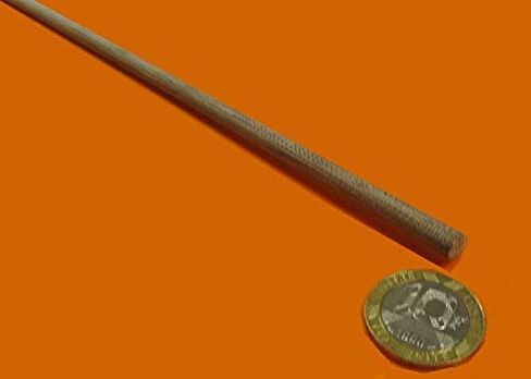 Micarta Canvas Ce Phenolic Round Rod .250 "(1/4") القطر × 48 "طول 5 وحدات 20 قدم in Saudi Arabia