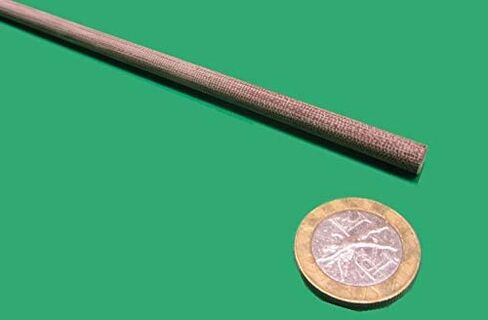 Micarta Canvas Ce Phenolic Round Rod .250 "(1/4") القطر × 48 "طول 5 وحدات 20 قدم in Saudi Arabia