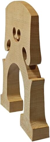 3/4 Upright Bass Bridge, Double Bass Bridge, Natural Maple Wood, Smooth, Durable, Handcrafted, Replacement Upright Bass Parts (3/4 size) in Kuwait