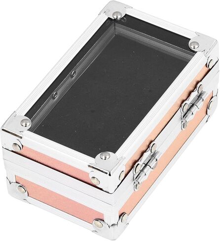 Pomya Nail Drill Bit Holder Storage Box, Multi Hole Nail Drill Bits Stand Displayer with Transparent Flip Cover, Nail Bits Organizers Container (Black) in Saudi Arabia