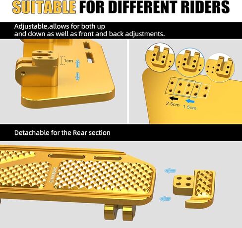 أقدام القدم السوداء ركوب القدمين تمتد للأحذية المتسابق المتوافقة مع Harley Cvo Road Glide Fltrxse 2018-2022 ، Electra Glide Classic FLHTC 1987-2013 ، بديل لـ 50502250/50502251 ، انظر الملاءمة in Kuwait