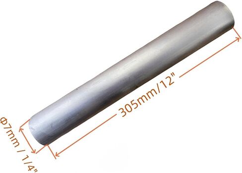 2pcs 5/16 "قطر (0.315") × 16 "قضيب مستدير من الألومنيوم الصلب الطويل 6061 ، شريط معدني مخرطة جديد مخرطة (أحجام متعددة) in Kuwait