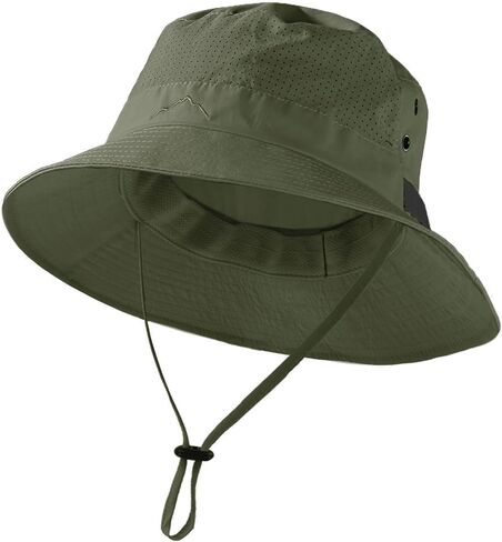 Sun Bucket Hat for Men Women Fishing Beach Safari Hats for Golf Hiking Hunting Outdoor UPF 50+ in Kuwait