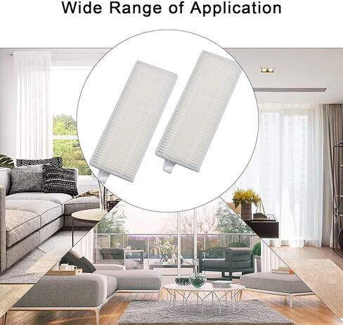 مناسب لـ Lefant U180 ، M210 Pro ، M201 ، L3 Robot Excaler ، مرشحات استبدال الملاءمة لـ Lefant U180 ، M201 ، L3 Robot Vacuum in Kuwait