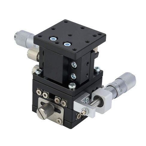 40 × 40 مم XXYZ 3AXIS المرحلة الخطية الدقيقة الدقيقة ، منصة إزاحة سبيكة الألومنيوم ، منصة انزلاق الجدول المنزلق للأدوات البصرية ، معدات قياس in Kuwait