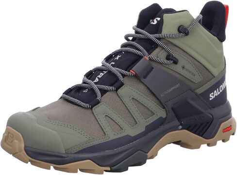 Salomon X Ultra 4 Mid Gore-Tex Boots ، Men's ، Sharkskin/Quiet Shade/Black ، US 13 M in Kuwait