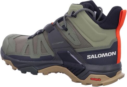 Salomon X Ultra 4 Mid Gore-Tex Boots ، Men's ، Sharkskin/Quiet Shade/Black ، US 13 M in Kuwait