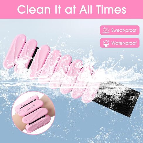 أوزان معصم ، 2PACK أوزان يمكن ارتداؤها في الكاحل للنساء والرجال ، ذراع قابلة للتعديل وأوزان الساق ، أساور مرجحة للسيليكون للمشي بيلاتيس اليوغا الجريئة للرقص 2LB in Kuwait