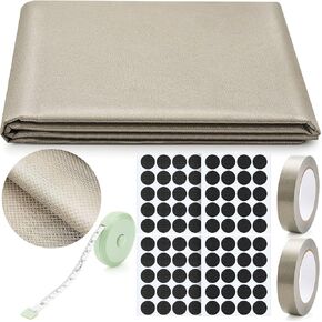 Faraday Fabric Set Faraday Cloth 43''x 236 '' مع 2pcs 787 ' in Kuwait