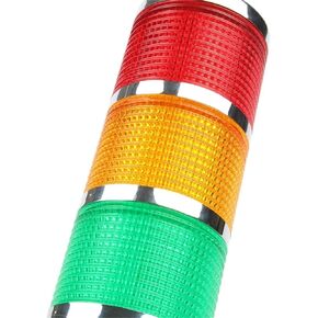 DC12V 24V AC110V 220V تراكب مكدس Multilayer الصناعي LED LED ضوء تحذير ضوء لبرج إنذار الآلات LTA (3 طبقة) in Kuwait