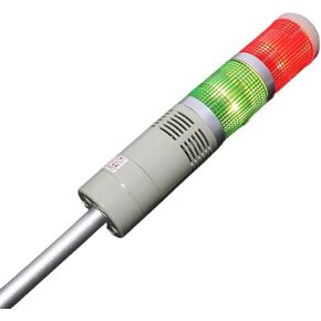 LGP-205 2 طبقات برج الصناعي إشارة تحذير الإشارة مكدس LGP-505 LED Red Green Iducator Lamp IP30 للآلة (ضوء ثابت 220 فولت) in Kuwait