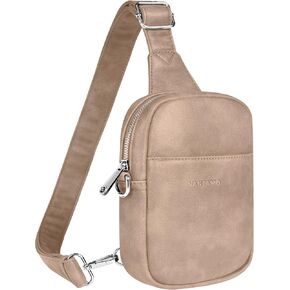 حقيبة حبال Vantamo للنساء حزام قابل للتعديل ، RFID ومكافحة كليب كليب كروس الجسم للنساء ، حزمة الجلود بو. in Kuwait