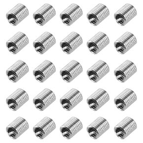 uxcell 50pcs Wire Thread Inserts 8-32 UNC 1.5D(1/4") 304 Stainless Steel Helical Type Coiled Thread Repair Kit Wire Screw Threaded Sleeve Sheath for Mechanical Equipment in Saudi Arabia