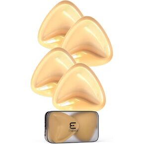 Sticky Push Up Bra Inserts 2 Pairs-Double Sided Sticky Waterproof Bra Pads for Volume in Kuwait