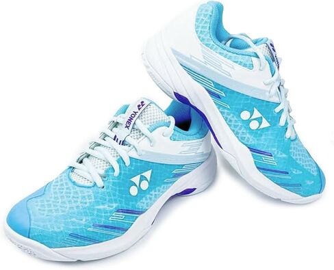 YONEX Men's Power Cushion Cascade Accel Badminton Shoes - Lightweight High-Performance Indoor Court Shoes w/Shock Absorption, White/Navy, 10.5 in Saudi Arabia