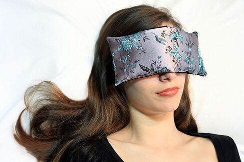 Handmade Luxe Serenity Eye Pillow - All-Natural Flaxseed - Unscented or Lavender Scented – Weighted Eye Mask for Yoga, Meditation, Hot & Cold Therapy in Saudi Arabia