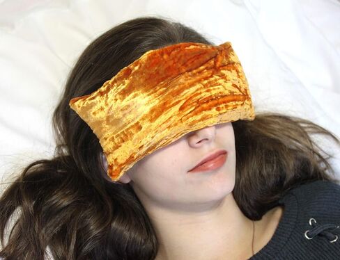 Handmade Luxe Serenity Eye Pillow - All-Natural Flaxseed - Unscented or Lavender Scented – Weighted Eye Mask for Yoga, Meditation, Hot & Cold Therapy in Saudi Arabia