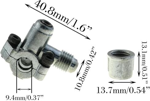 DGZZI 2PCS Freezer Zinc Alloy Fluoride Needle Valves Engine Cooling Control Tool Suitable for Refrigerator Repair in Saudi Arabia