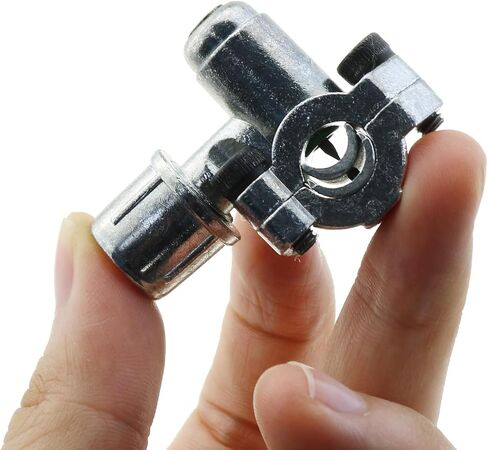 DGZZI 2PCS Freezer Zinc Alloy Fluoride Needle Valves Engine Cooling Control Tool Suitable for Refrigerator Repair in Saudi Arabia