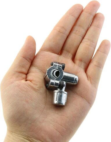 DGZZI 2PCS Freezer Zinc Alloy Fluoride Needle Valves Engine Cooling Control Tool Suitable for Refrigerator Repair in Saudi Arabia