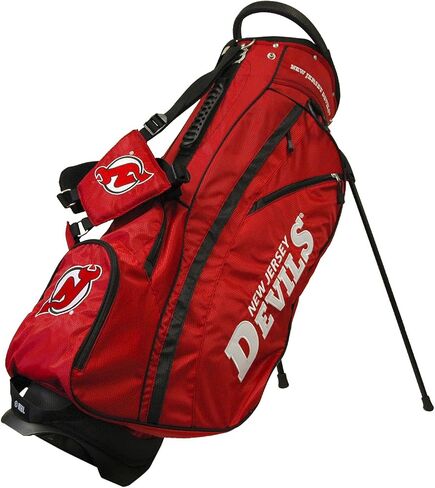 Team Golf NHL Fairway Golf Stand Bag, Lightweight, 14-way Top, Spring Action Stand, Insulated Cooler Pocket, Padded Strap, Umbrella Holder & Removable Rain Hood in Saudi Arabia