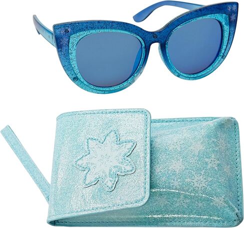 Arkaid Barbie Girls Sunglasses 2 قطعة | يتضمن علبة نظارات Crossbody | UV 400 | حجم واحد يناسب معظم الأطفال in Kuwait