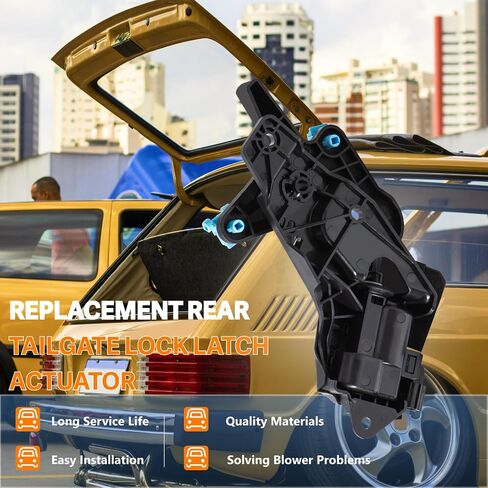 Liftgate Lock Actuator - Compatible with Chevy Suburban Tahoe Equinox,GMC Yukon Acadia,Cadillac Escalade XT4 XT5 XT6,Buick Regal Enclave - Trunk Latch Assembly - Replace 13527320,13519125 in Saudi Arabia