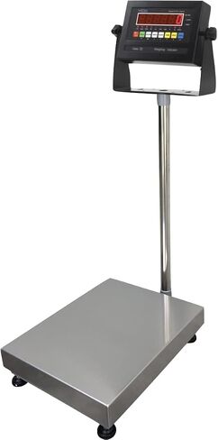 Liberty LS-915-Series NTEP ، قانوني لمقياس مقاعد البدلاء من الفولاذ المقاوم للصدأ | السعة 12 "× 14": 100 رطل × 0.02 رطل in Kuwait