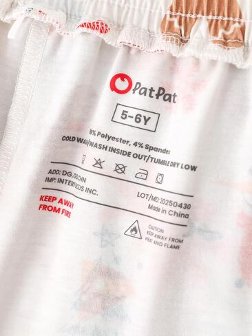 PATPAT Unisex Kids Plaid Pajama Pants – Soft Lounge Sleep Bottoms with Elastic Waist and Pockets, Ages 5–14 Years in Saudi Arabia