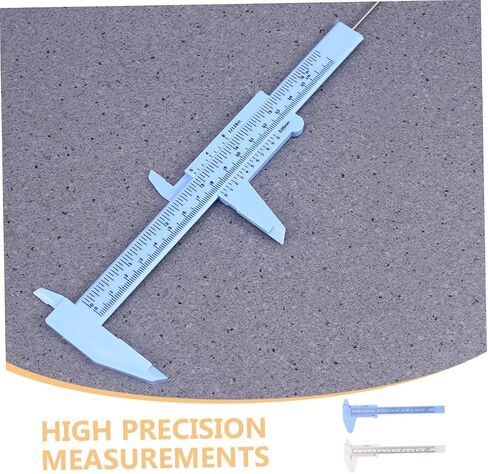 أداة قياس Cabilock 2PCS CALIPER المحمولة للقياسات الدقيقة تصميم سهلة الاستخدام لمختلف التطبيقات المدرسية والمدرسة المنزلية in Saudi Arabia