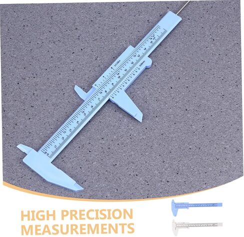 Aboofan 2pcs Caliper Portable Seasuring Gauge أداة قياس يدوية دقيقة لتطبيقات مختلفة سهلة الاستخدام وتحمل قياسات عالية الدقة in Saudi Arabia