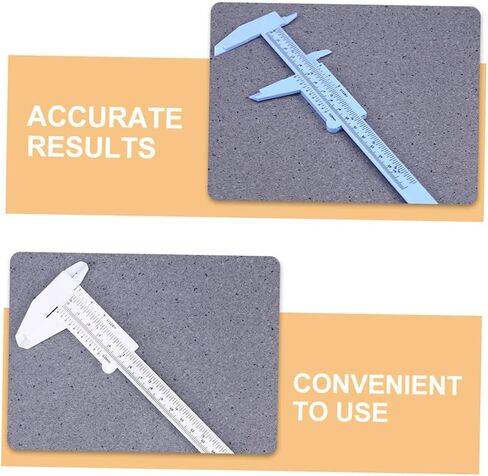 Aboofan 2pcs Caliper Portable Seasuring Gauge أداة قياس يدوية دقيقة لتطبيقات مختلفة سهلة الاستخدام وتحمل قياسات عالية الدقة in Saudi Arabia