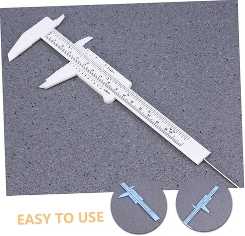 Aboofan 2pcs Caliper Portable Seasuring Gauge أداة قياس يدوية دقيقة لتطبيقات مختلفة سهلة الاستخدام وتحمل قياسات عالية الدقة in Saudi Arabia