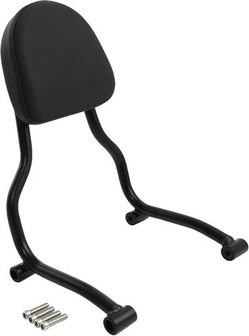 SLMOTO Detachable Stealth Sissy Bar Set Luggage rack Fits For Honda Shadow Spirit VT750DC 2001-2003，2005-2007 in Saudi Arabia