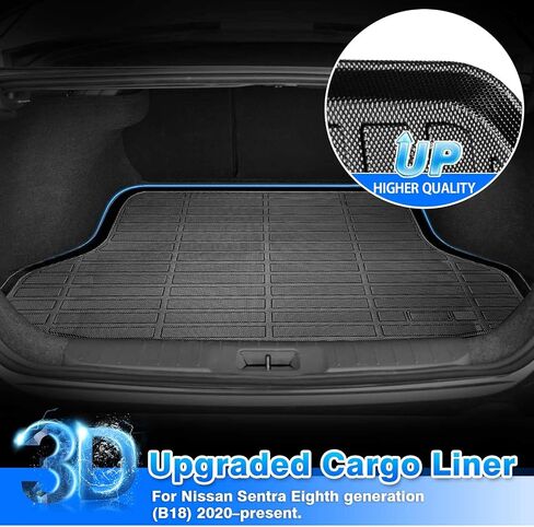 Cartist Cargo Liner Compatible with 2020-2023 2024 2025 Subaru Outback All Weather Rear Trunk Mat for Outback High Side Waterproof Heavy Duty in Kuwait