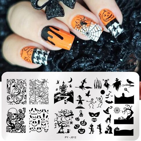 6Pcs Christmas Nail Stamping Plates,Winter Holiday Snowflake Nail Stamper Template Kit Xmas Snowman Nail Stencils Christmas Tree Santa Claus Elk Design Nail Decorations Nail Supplies for Women Girls in Saudi Arabia