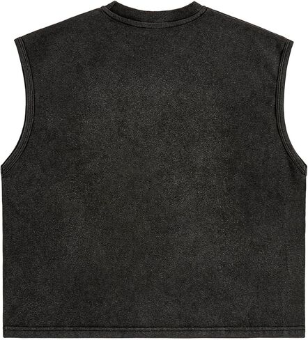SOLY HUX Men's Graphic Tank Top Oversized Crew Neck Sleeveless Loose Fit Vintage Summer Tops Shirts in Kuwait