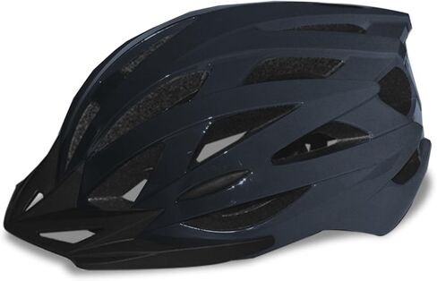 Road Bike Helmet Adult Men & Women, Adjustable Lightweight Design (22-24.5 Inches) - Vented, Removable Visor & Reflective White, for Day and Night Commuting & Sports | CPSC Certified in Kuwait