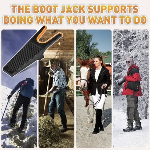 Zomake Boot Jack 2PCs ، مزيل التمهيد لأحذية رعاة البقر ، قبضة غير قابلة للانزلاق ، سنانير التمهيد الحذاء للرجال للرجال ، النساء ، العمل بذرن بوتس ، in Saudi Arabia