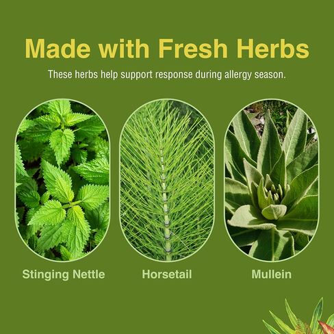 Herbs Etc. Allergy ReLeaf System - Seasonal Discomfort Supplement - Provides Seasonal Support for Sneezing & Itchy Eyes - Supports Sinus Function - 30 Softgels (30 Servings), 30 Tablets (30 Servings) in Saudi Arabia