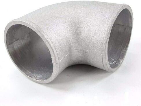 2.25" 57mm Cast Aluminium Elbow Pipe 90 Degree Intercooler Tight Sharp Bend Pipe in Saudi Arabia